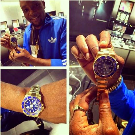 kcee rolex watch